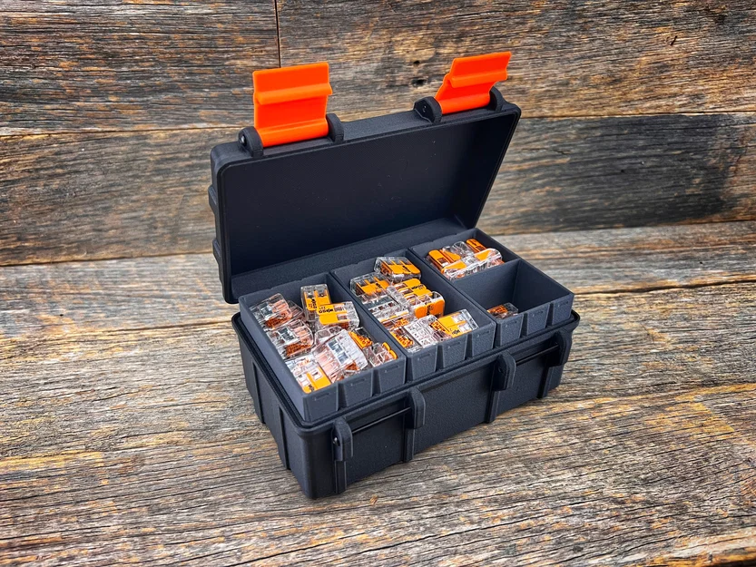 Hộp Đựng Đa Năng Rugged Case - Cỡ Trung (Lấy cảm hứng từ WAGO)(Hỗ trợ AMS) - Image 2