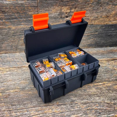 Hộp Đựng Đa Năng Rugged Case - Cỡ Trung (Lấy cảm hứng từ WAGO)(Hỗ trợ AMS)