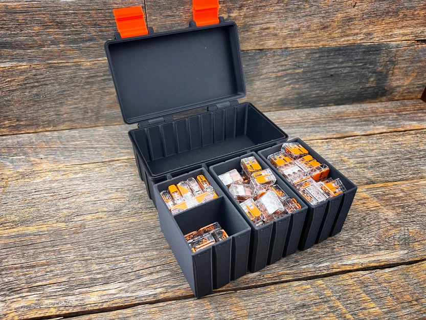 Hộp Đựng Đa Năng Rugged Case - Cỡ Trung (Lấy cảm hứng từ WAGO)(Hỗ trợ AMS) - Image 3