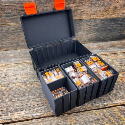 Hộp Đựng Đa Năng Rugged Case - Cỡ Trung (Lấy cảm hứng từ WAGO)(Hỗ trợ AMS)