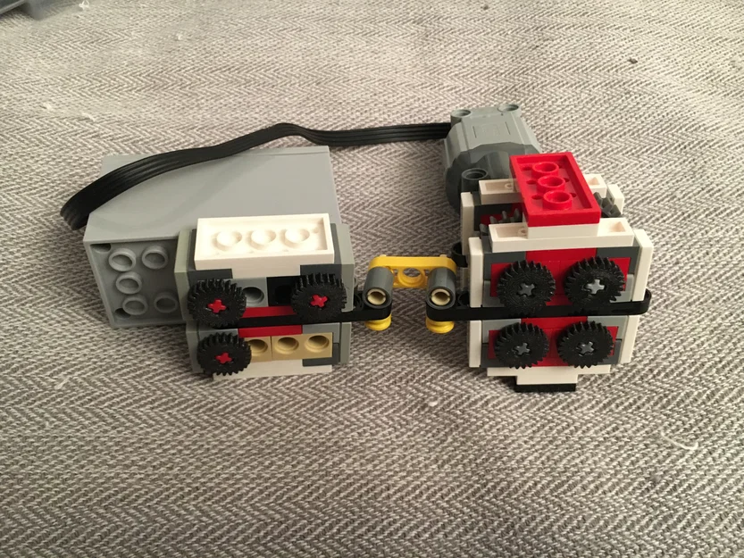 Bánh răng 3D cho Motor Lego Monorail - Tự chế siêu tiết kiệm - Image 1