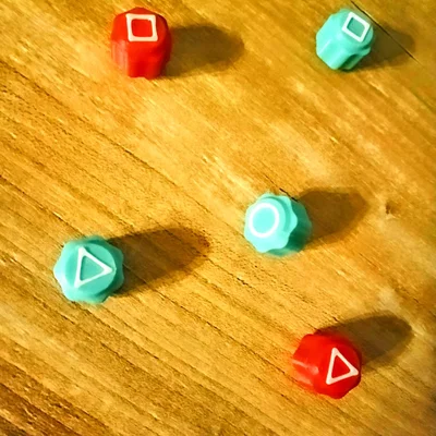 Mô hình chơi Gonggi phong cách Squid Game in 3D độc đáo