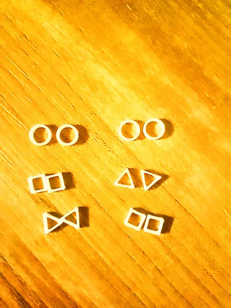 Mô hình chơi Gonggi phong cách Squid Game in 3D độc đáo - Image 4