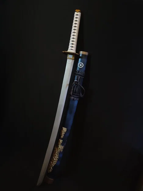 Mô hình 3D Katana của Jin Sakai (Ghost of Tsushima) cho Cosplay - Image 2