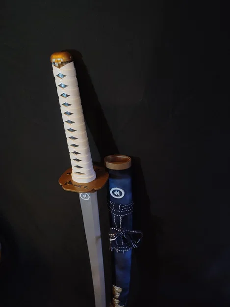 Mô hình 3D Katana của Jin Sakai (Ghost of Tsushima) cho Cosplay - Image 3