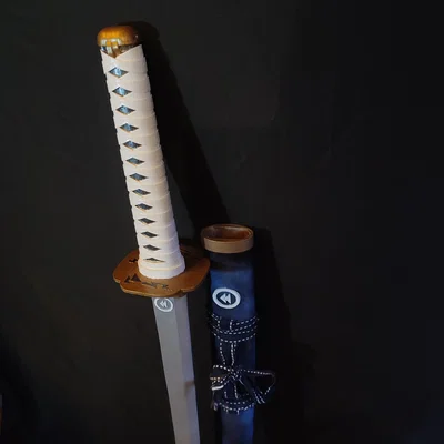 Mô hình 3D Katana của Jin Sakai (Ghost of Tsushima) cho Cosplay