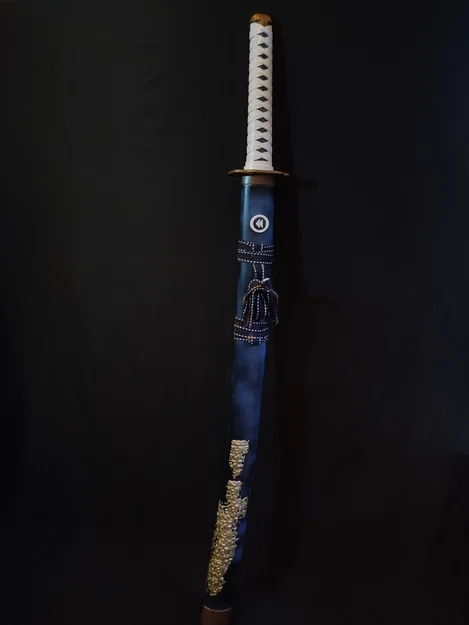 Mô hình 3D Katana của Jin Sakai (Ghost of Tsushima) cho Cosplay - Image 5