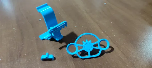 Tay lái mini (Mini Steering Wheel) cho tay cầm PS4 - Tăng trải nghiệm đua xe - Image 2