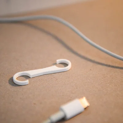Kẹp giữ dây cáp (Cable clip) đơn giản, in nhanh