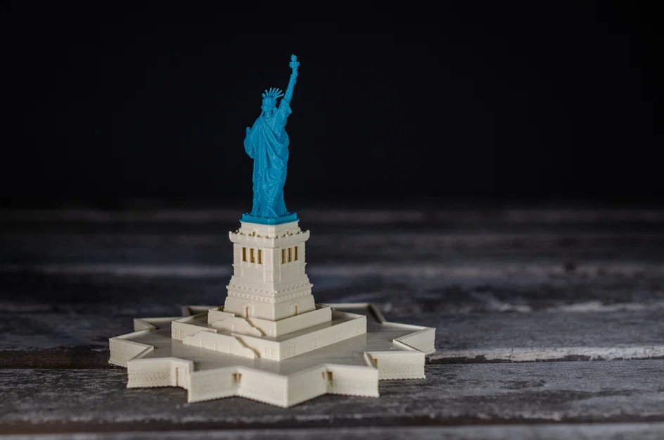 Mô hình Tượng Nữ thần Tự do / Tỉ lệ 1:1000 / 1:700 - Image 4