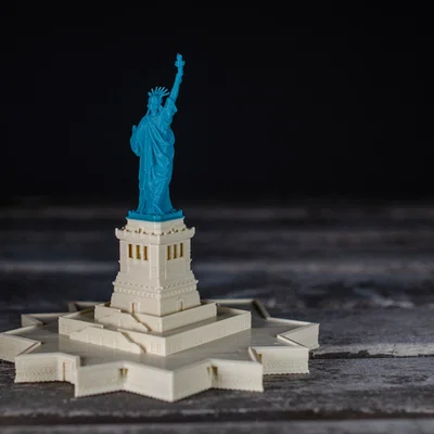 Mô hình Tượng Nữ thần Tự do / Tỉ lệ 1:1000 / 1:700