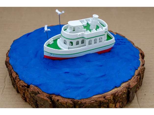 HARB - Chiếc tàu du ngoạn hoặc tàu cảng nhỏ - Image 3