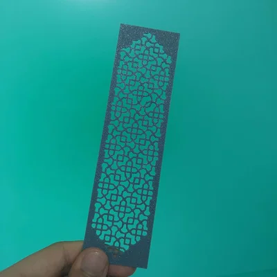 Thẻ đánh dấu trang (Bookmark) họa tiết nghệ thuật Hồi giáo độc đáo
