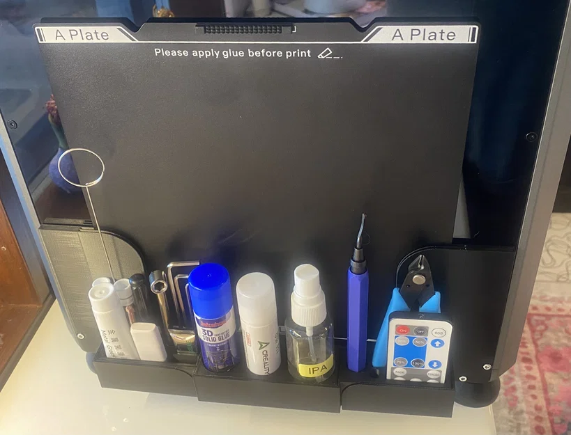 Giá đỡ kết hợp để build plate, dụng cụ và phụ kiện cho Creality K1/K1C - Image 1