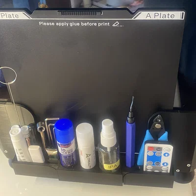 Giá đỡ kết hợp để build plate, dụng cụ và phụ kiện cho Creality K1/K1C