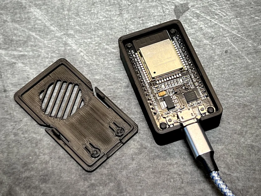 Hộp đựng ESP32-WROOM-32 (MicroUSB) kèm nắp - Image 3
