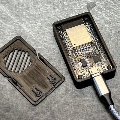 Hộp đựng ESP32-WROOM-32 (MicroUSB) kèm nắp