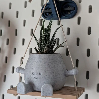 Chậu cây trang trí Happy Swinging/Sitting Planter