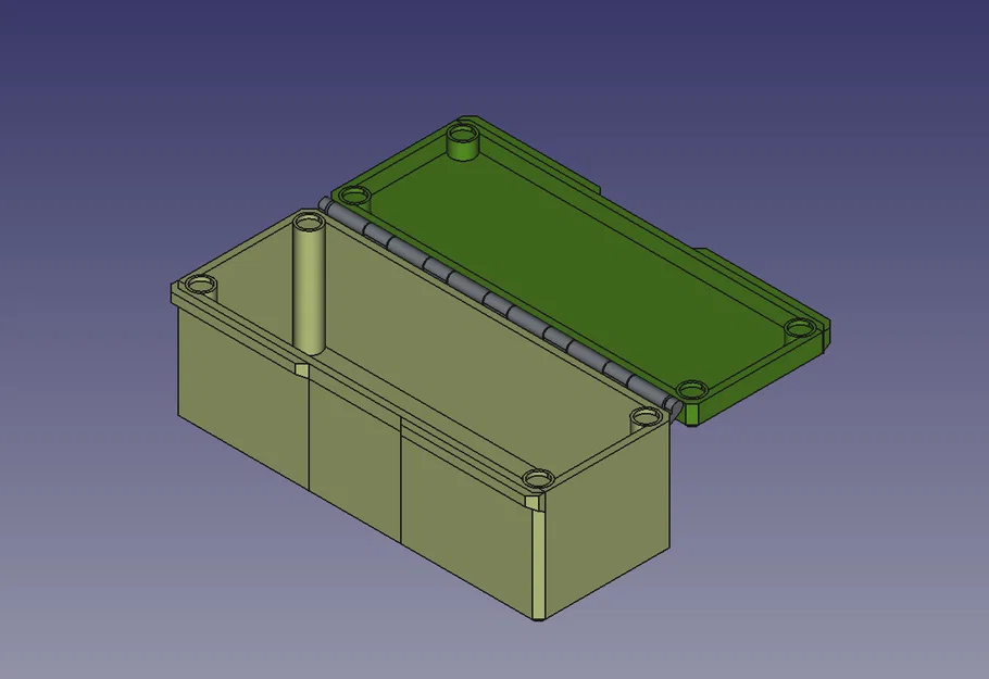 Hộp đựng dụng cụ parametric in liền khối (Print-in-place) dành cho FreeCAD - Image 4