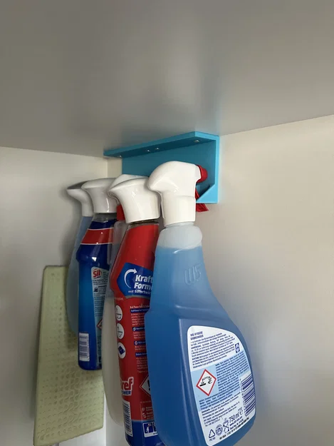 Giá treo bình xịt gắn tường hoặc trần tủ - Image 1