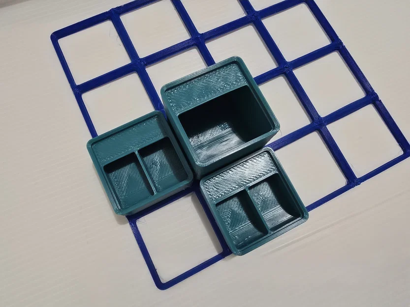 Gridfinity tiêu chuẩn có nhãn và vách ngăn tùy chỉnh (hoàn toàn linh hoạt), sửa lỗi ổn định hơn - Image 3