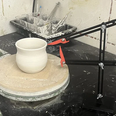 Thước đo khi làm gốm (Throwing gauge) tiện lợi