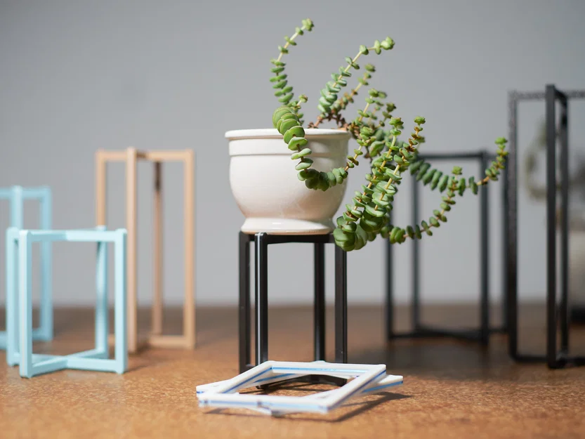 Kệ Đỡ Chậu Cây Lắp Ghép (Snap Fit Plant Stands) - Image 12