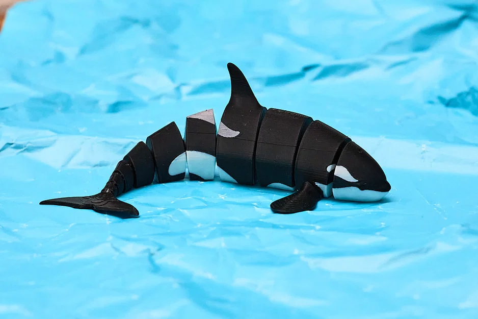 Mô hình Cá voi sát thủ (Articulated Orca) cử động linh hoạt - Image 2