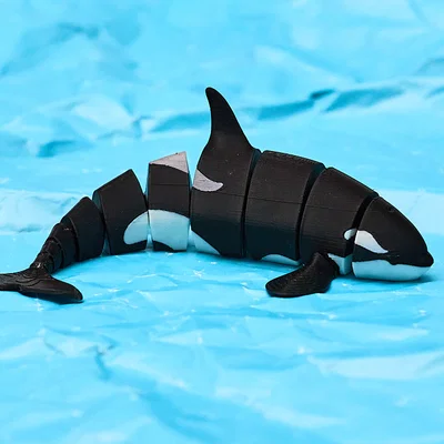 Mô hình Cá voi sát thủ (Articulated Orca) cử động linh hoạt