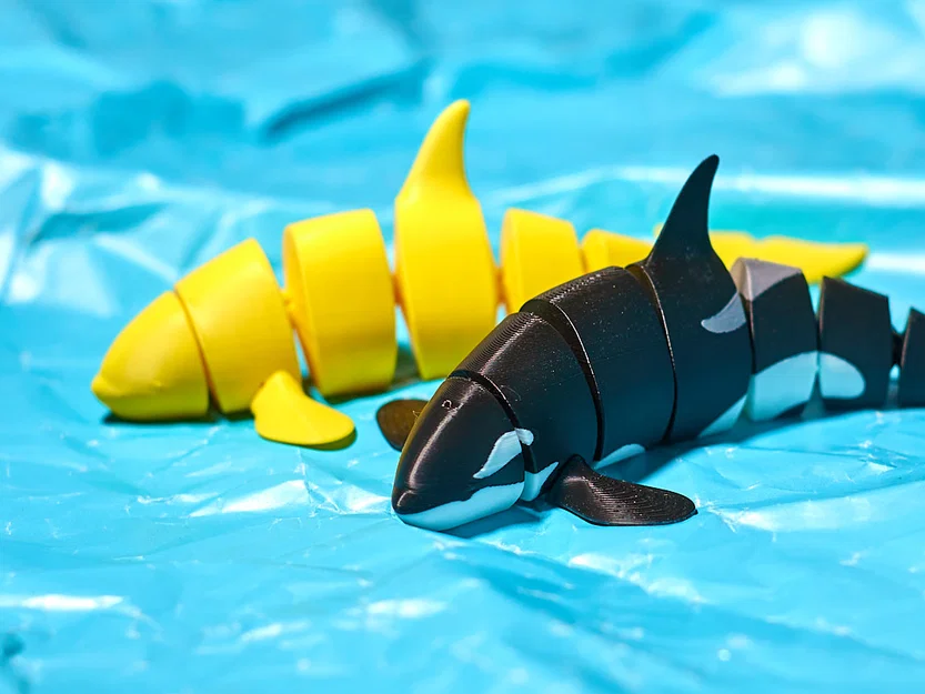 Mô hình Cá voi sát thủ (Articulated Orca) cử động linh hoạt - Image 3