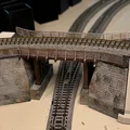 Mô hình cầu đường sắt N Scale River Street - Thumbnail 1