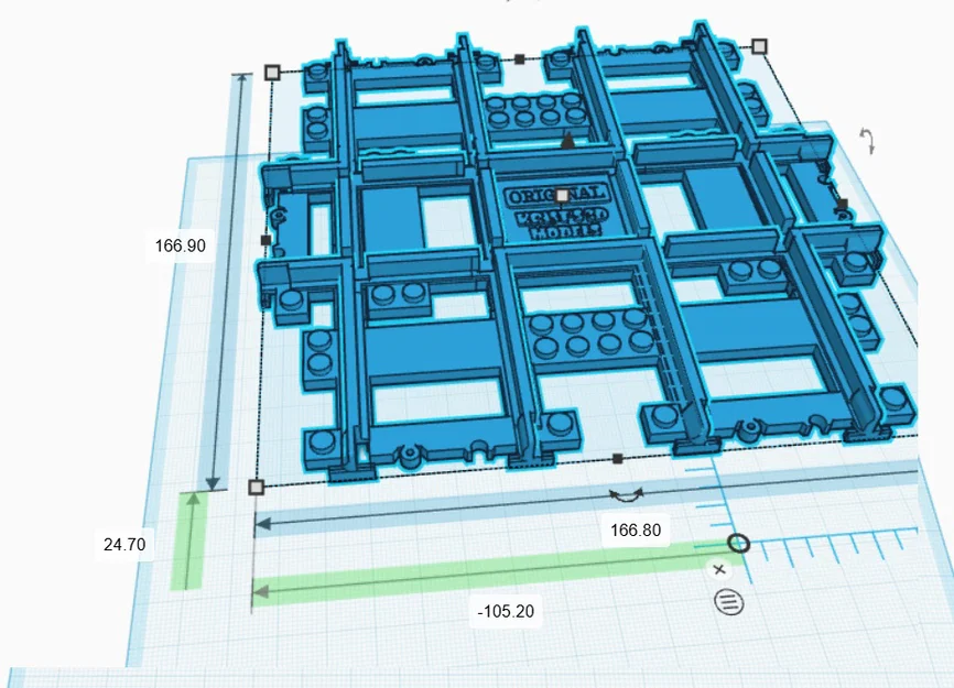 Mô hình đường ray xe lửa LEGO Crossing H - Phụ kiện in 3D cho dân chơi LEGO - Image 2