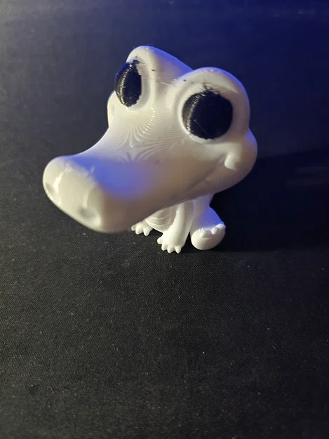 Mô hình 3D nhân vật Cá Sấu Con phong cách Kawaii - Image 6