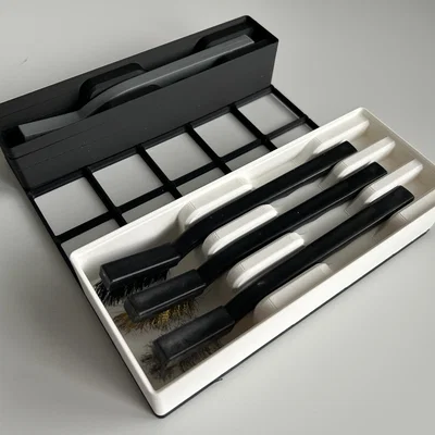 Đế cắm cọ 1 ngăn và 3 ngăn - Gridfinity