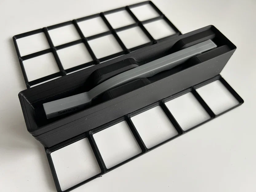 Đế cắm cọ 1 ngăn và 3 ngăn - Gridfinity - Image 3