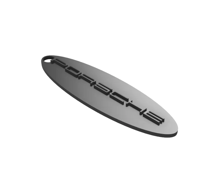 Móc khóa Porsche thiết kế in 3D đẳng cấp cho người yêu xe - Image 1