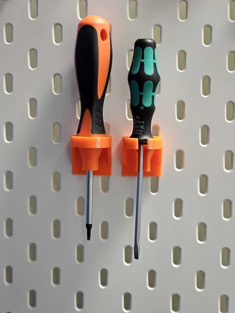 Giá treo tua vít Skadis IKEA tiện lợi - Phụ kiện in 3D cho góc làm việc - Image 2