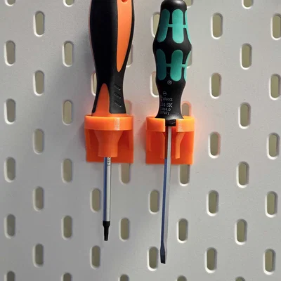 Giá treo tua vít Skadis IKEA tiện lợi - Phụ kiện in 3D cho góc làm việc