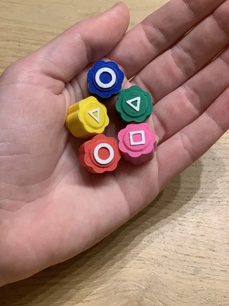 Bộ đồ chơi Gonggi phong cách Squid Game in 3D độc đáo - Image 2