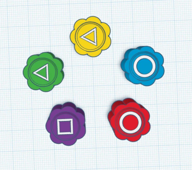 Bộ đồ chơi Gonggi phong cách Squid Game in 3D độc đáo - Image 4