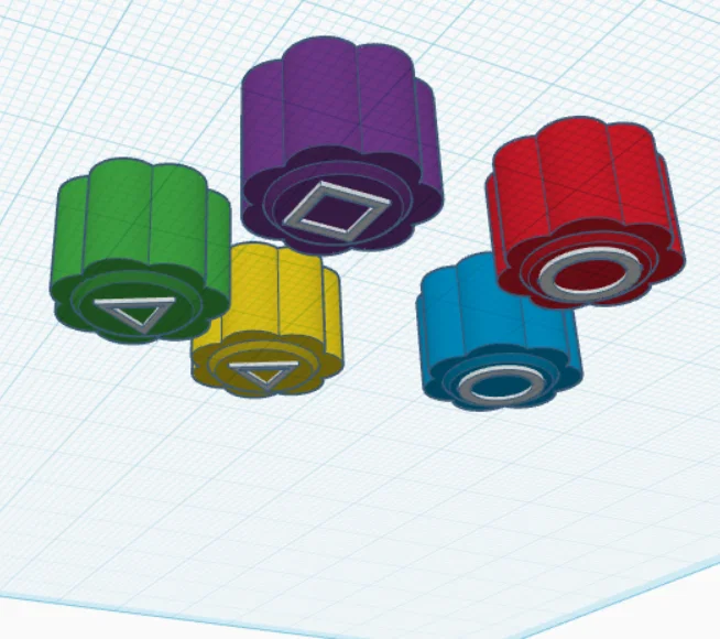 Bộ đồ chơi Gonggi phong cách Squid Game in 3D độc đáo - Image 5