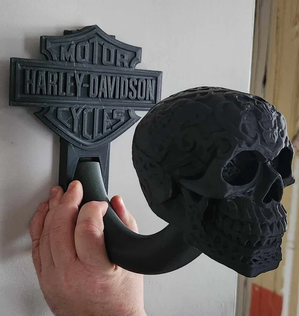 Giá treo mũ bảo hiểm phong cách Harley Davidson - Image 3