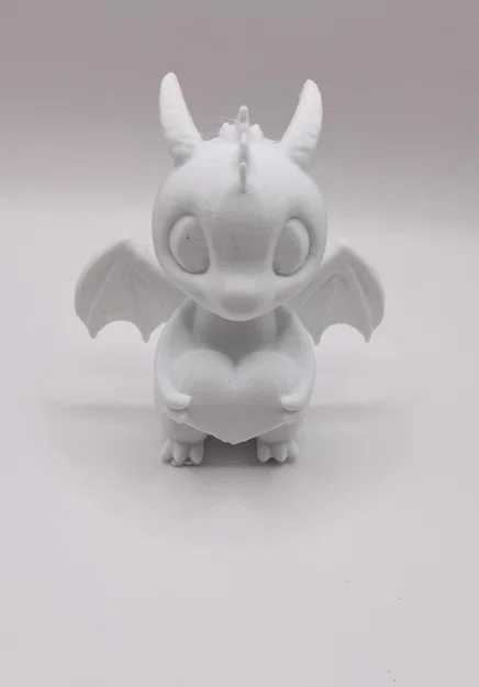 Chú rồng ngọt ngào ôm trái tim - Món quà Valentine 3D - Image 3
