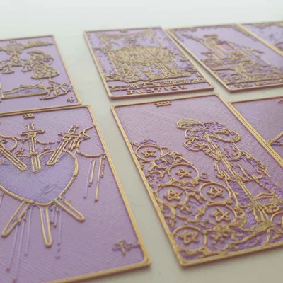 Trọn bộ 78 lá bài Tarot Rider-Waite Smith (bản STL)
