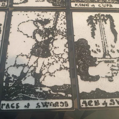 Trọn bộ 78 lá bài Tarot Rider-Waite Smith (bản STL)