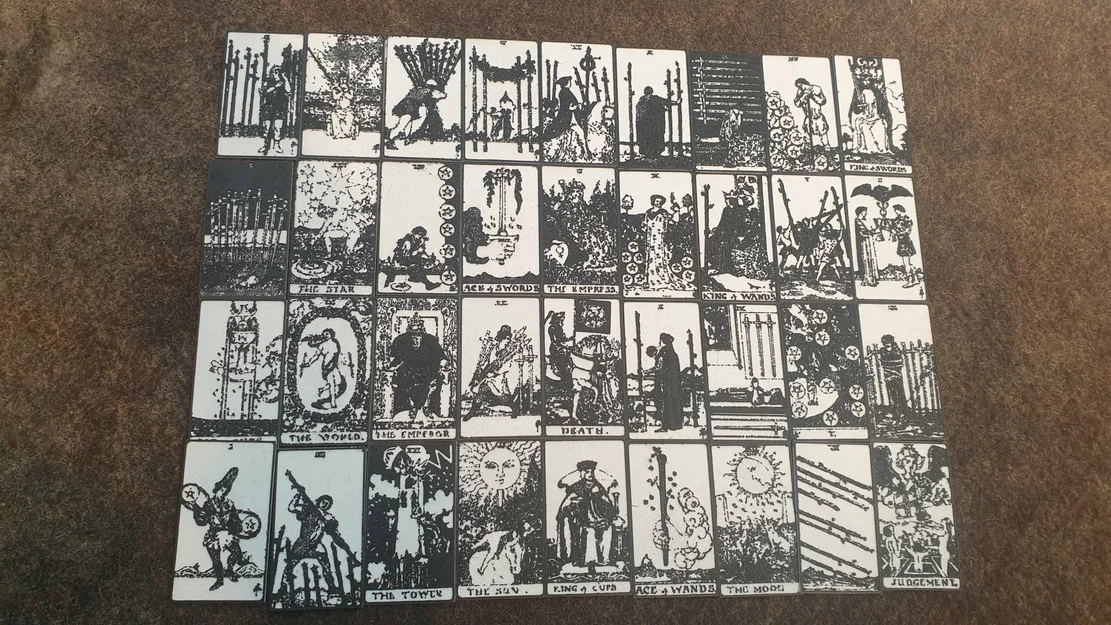 Trọn bộ 78 lá bài Tarot Rider-Waite Smith (bản STL) - Image 6