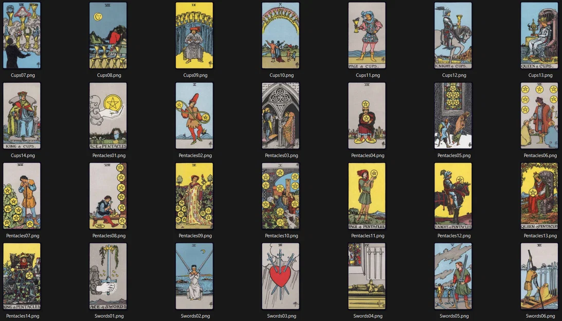 Trọn bộ 78 lá bài Tarot Rider-Waite Smith (bản STL) - Image 17