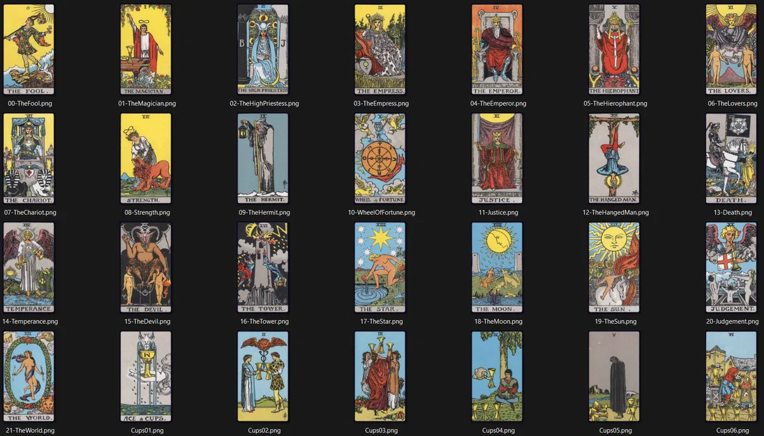 Trọn bộ 78 lá bài Tarot Rider-Waite Smith (bản STL) - Image 18