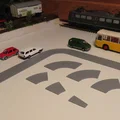 Bộ vỉa hè tỉ lệ 1:87 (H0 scale) trang trí sa bàn tàu hỏa - Thumbnail 1