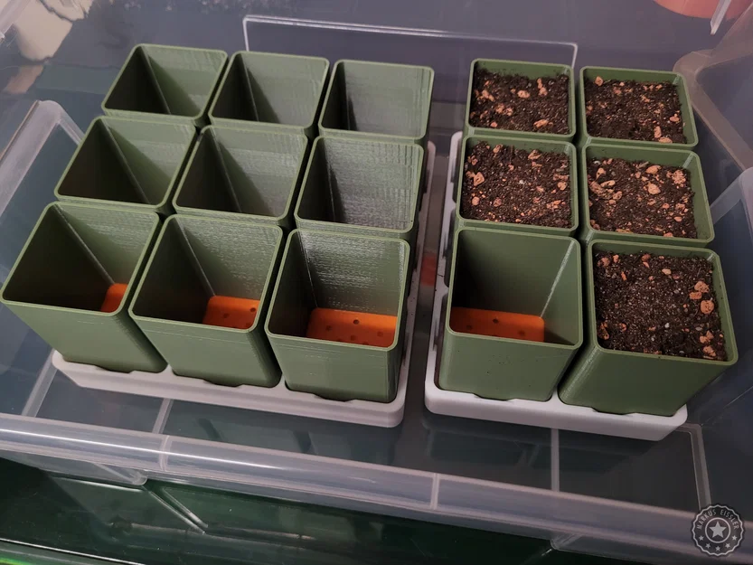 Khay ươm hạt giống / Gieo trồng - PHIÊN BẢN MỚI - Image 2